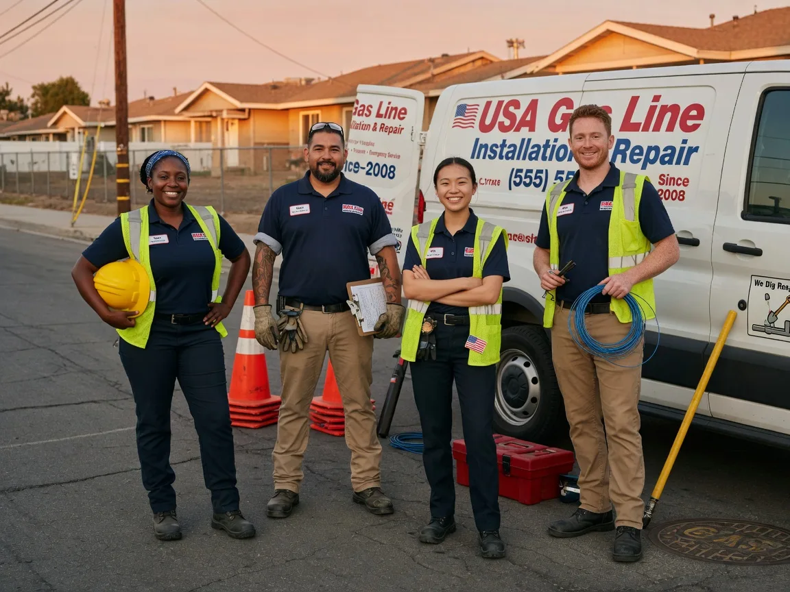 Gas Line Installation company in Grubbs, AR